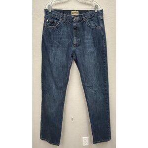 Wrangler 20X Mens Jeans Style 01 Competition 34x36 Straight Leg Dark Wash